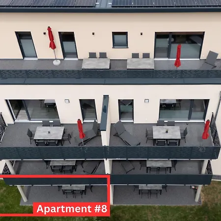 Apartament #8 Jsliving Business Work&Stay - Barrierefrei Private Terrasse Arbeitsplatz Mit Highspeedwlan Horb am Neckar