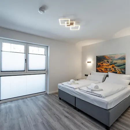 Apartament #8 Jsliving Business Work&Stay - Barrierefrei Private Terrasse Arbeitsplatz Mit Highspeedwlan Horb am Neckar